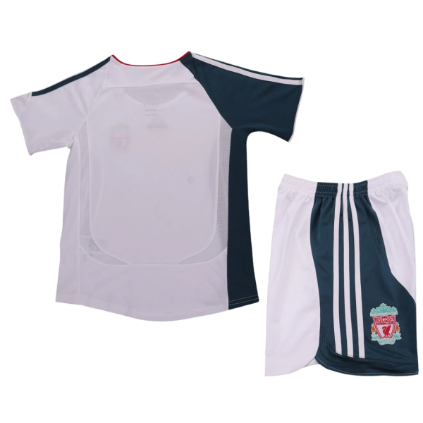 Kit infantil II Liverpool 2006 2007 Adidas retro 