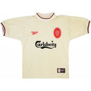 Camisa retro Reebok Liverpool 1996 1997 II jogador