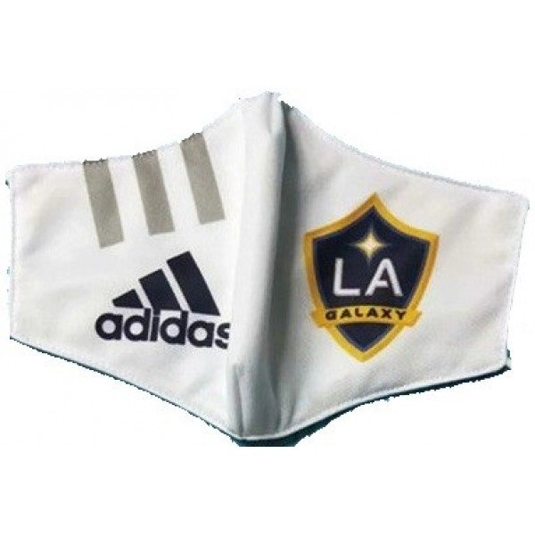Mascara oficial Adidas Los Angeles Galaxy 2020 Branca