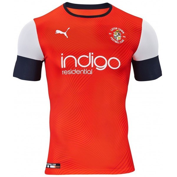  Camisa oficial Puma Luton Town 2019 2020 I jogador