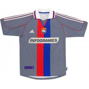 Camisa II Lyon 2000 2001 Adidas retro