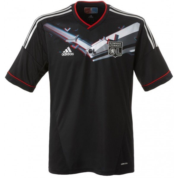 Camisa II Lyon 2012 2013 Adidas retro
