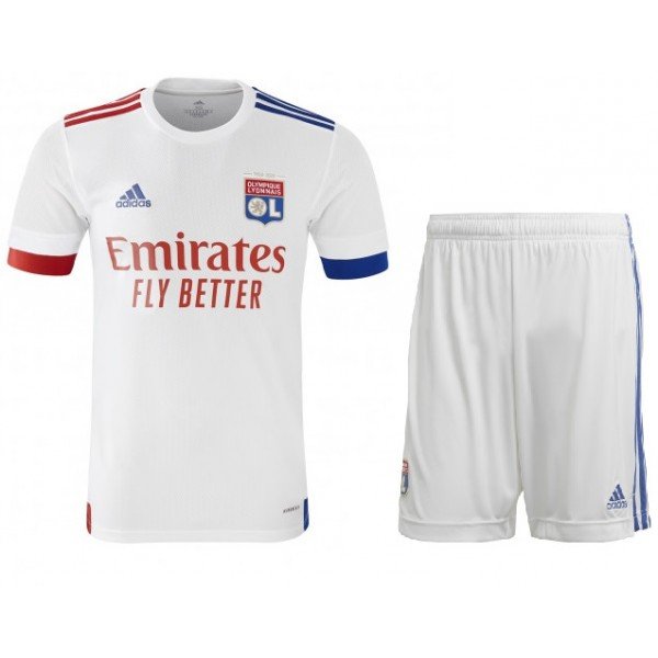 Kit infantil oficial Adidas Lyon 2020 2021 I jogador