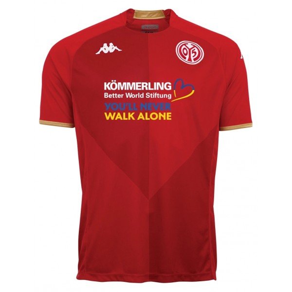 Camisa I Mainz 05 2022 2023 Kappa oficial 