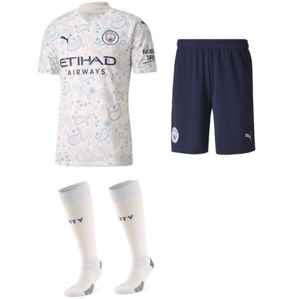 Kit adulto oficial Puma Manchester City 2020 2021 III Jogador