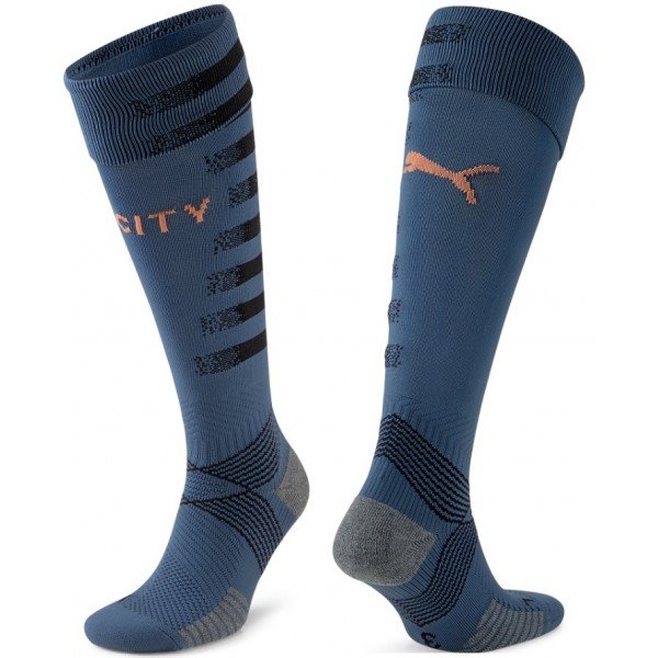 Meião oficial Puma Manchester City 2020 2021 II jogador