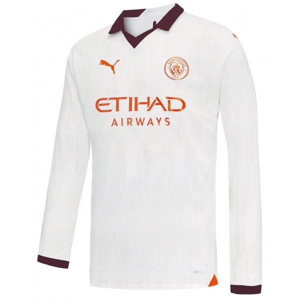 Camisa II Manchester City 2023 2024 Puma oficial manga comprida