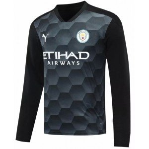  Camisa oficial Puma Manchester City 2020 2021 III  Goleiro manga comprida