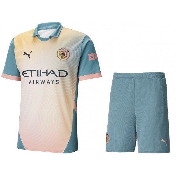 Kit infantil IV Manchester City 2024 2025 Puma oficial