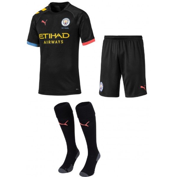 Kit adulto oficial Puma Manchester City 2019 2020 II jogador 
