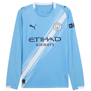 Camisa I Manchester City 2025 2026 Puma oficial manga comprida