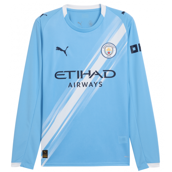 Camisa I Manchester City 2025 2026 Puma oficial manga comprida