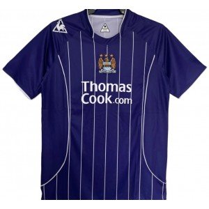Camisa II Manchester City 2007 2008 Le Coq Sportif retro 