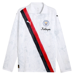 Camisa Manchester City 2025 2026 Puma oficial Kidsuper Manga Comprida