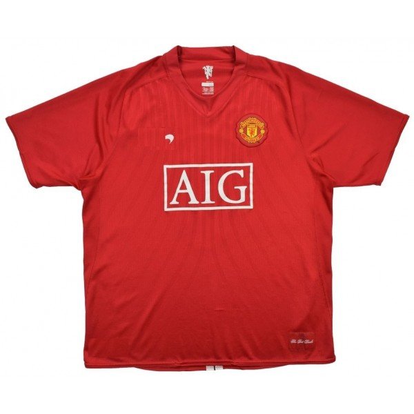 Camisa retro Manchester United 2007 2008 I jogador