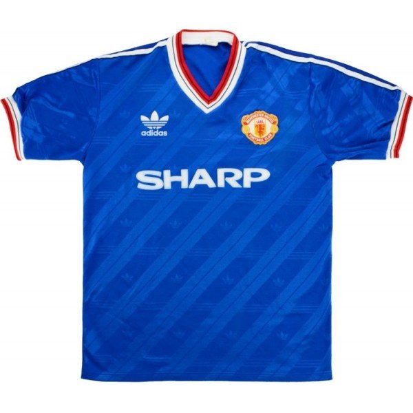 Camisa retro Adidas Manchester United 1985 1986 II jogador