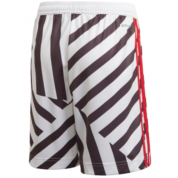 Calção oficial Adidas Manchester United 2020 2021 III jogador Calção oficial Adidas Manchester United 2020 2021 III jogador