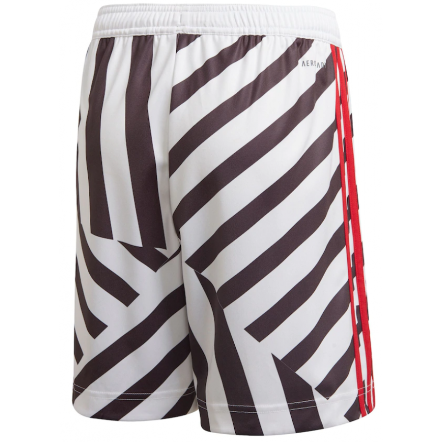 Calção oficial Adidas Manchester United 2020 2021 III jogador Calção oficial Adidas Manchester United 2020 2021 III jogador