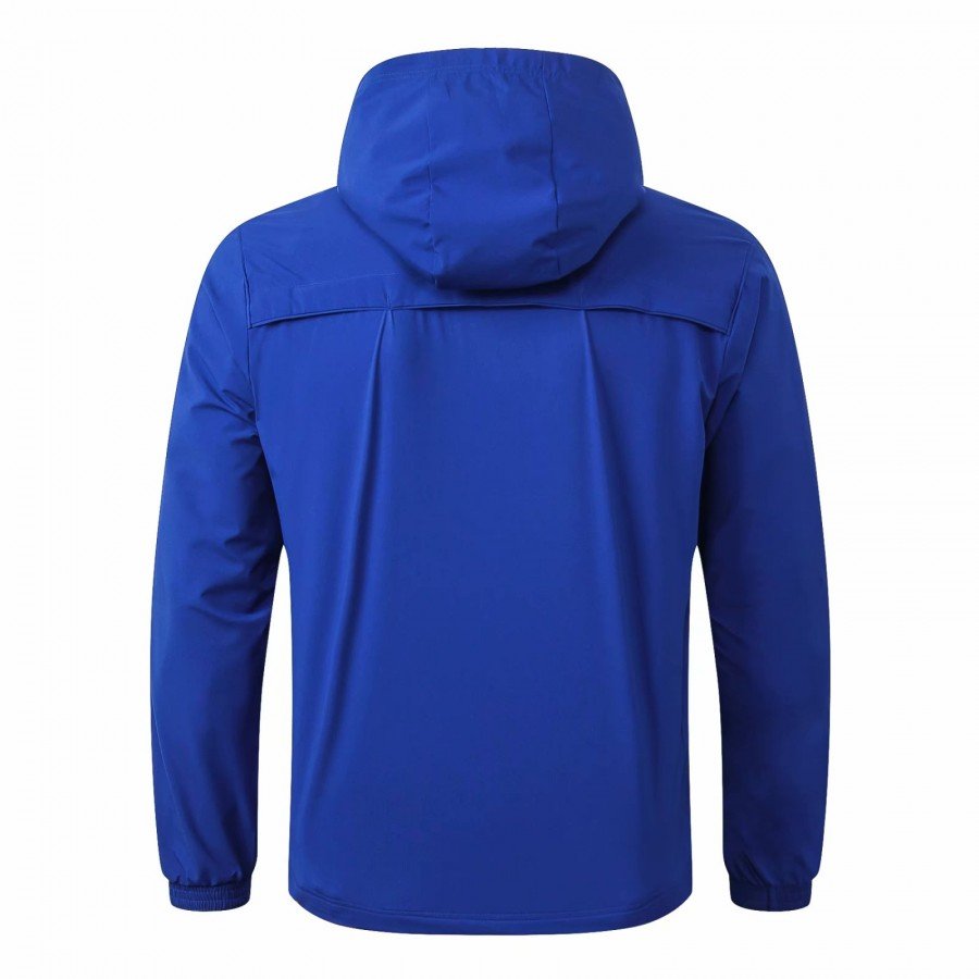 Jaqueta com capuz oficial Adidas Manchester United 2019 2020 Azul Jaqueta com capuz oficial Adidas Manchester United 2019 2020 Azul