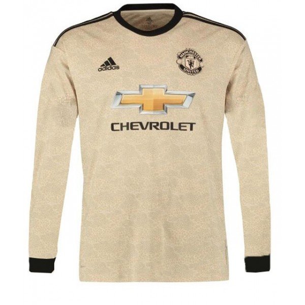 Camisa oficial Adidas Manchester United 2019 2020 II jogador manga comprida