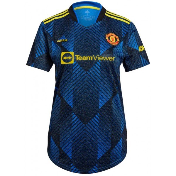 Camisa Feminina III Manchester United 2021 2022 Adidas oficial