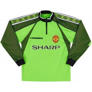 Camisa Goleiro I Manchester United 1998 1999 Umbro retro