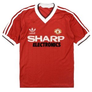 Camisa I Manchester United 1984 1985 Adidas retro 