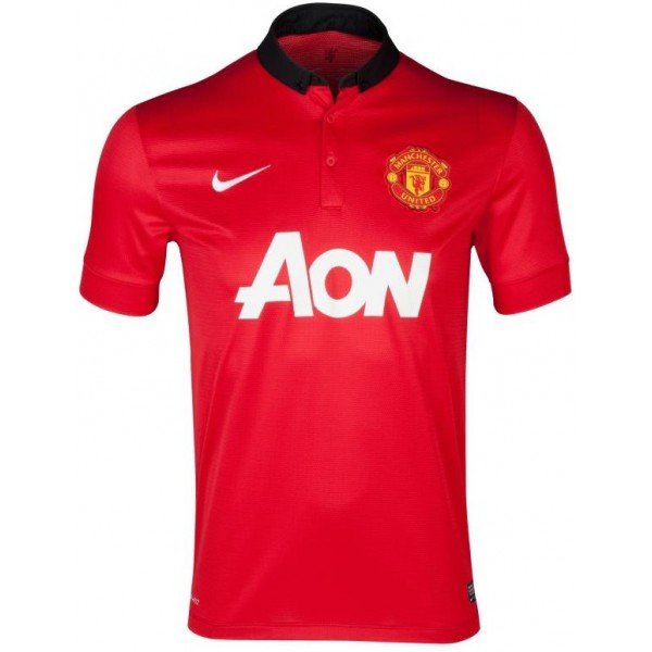 Camisa I Manchester United 2013 2014 Home retro