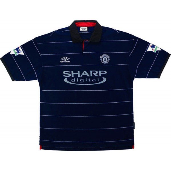 Camisa II Manchester United 1999 2000 Umbro Retro