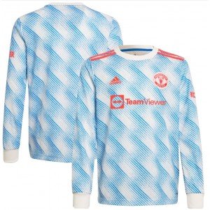 Camisa II Manchester United 2021 2022 Adidas oficial manga comprida