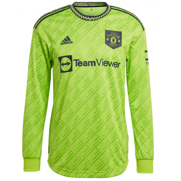 Camisa III Manchester United 2022 2023 Adidas oficial manga comprida