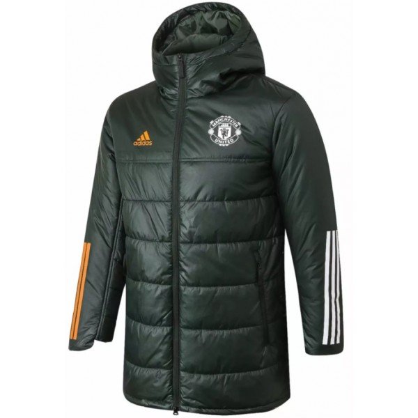 Jaqueta Winter oficial Adidas Manchester United 2020 2021 Preta