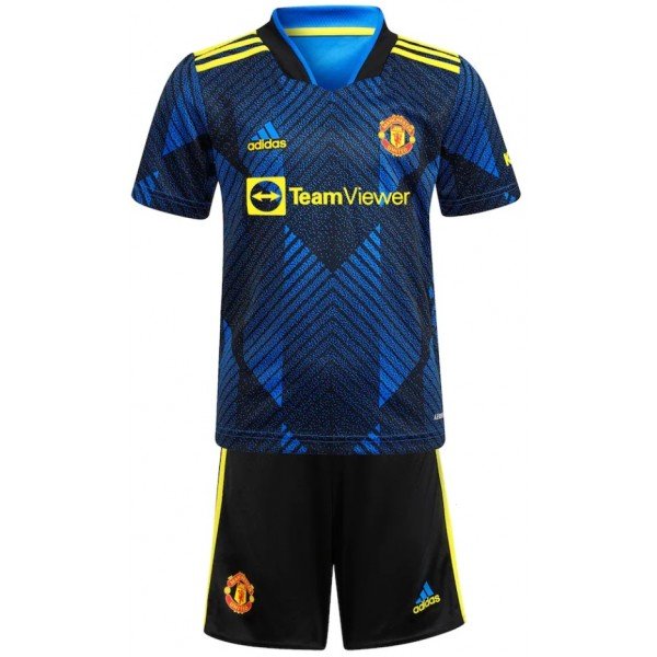 Kit infantil III Manchester United 2021 2022 Adidas oficial