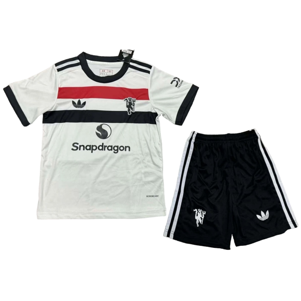 Kit infantil III Manchester United 2024 2025 Adidas oficial 