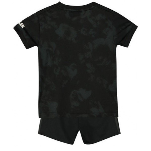 Kit infantil oficial Adidas Manchester United 2019 2020 III jogador