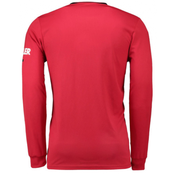 Camisa oficial Adidas Manchester United 2019 2020 I jogador manga comprida Camisa oficial Adidas Manchester United 2019 2020 I jogador manga comprida