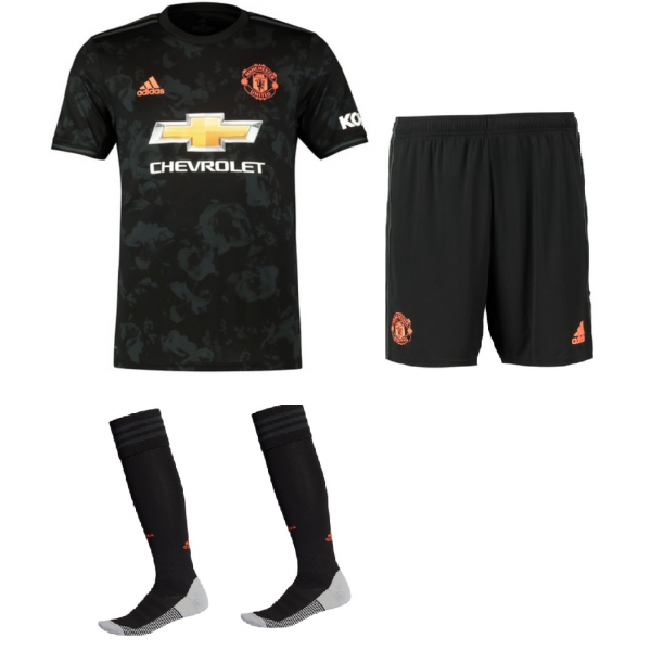 Kit adulto oficial Adidas Manchester United 2019 2020 III jogador