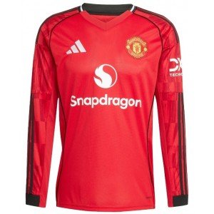 Camisa I Manchester United 2025 2026 Adidas oficial Manga comprida