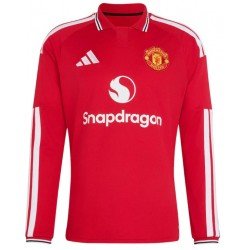 Camisa I Manchester United 2026 2027 Adidas oficial manga comprida