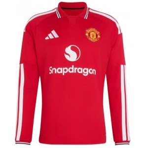 Camisa I Manchester United 2026 2027 Adidas oficial manga comprida Camisa I Manchester United 2026 2027 Adidas oficial manga comprida