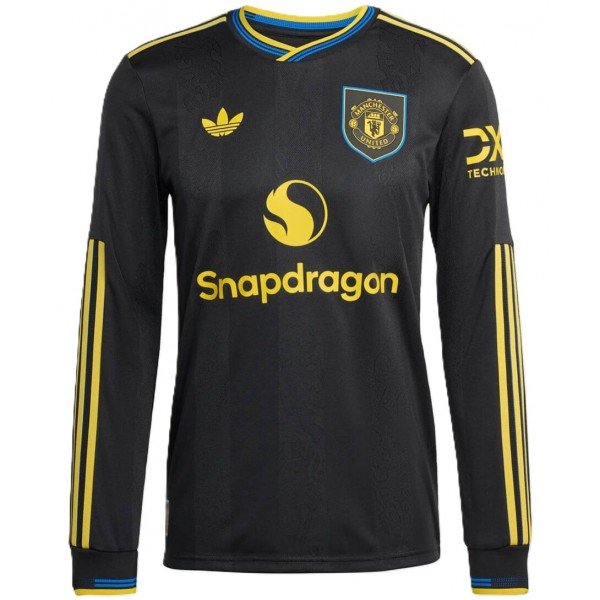 Camisa III Manchester United 2025 2026 Adidas oficial manga comprida