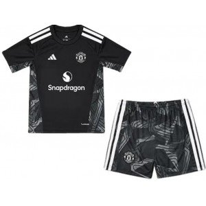 Kit infantil Goleiro I Manchester United 2026 2027 Adidas oficial 
