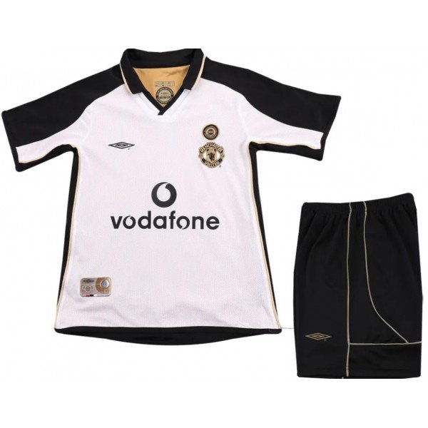 Kit infantil II Manchester United 2001 2002 Umbro retro 