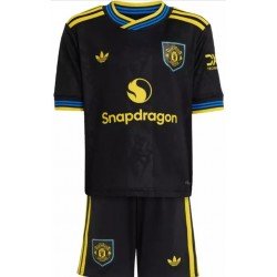 Kit infantil III Manchester United 2025 2026 Adidas oficial 