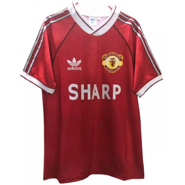 Camisa retro Adidas Manchester United 1990 1992 I jogador