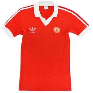 Camisa retro Adidas Manchester United 1980 1982 I jogador