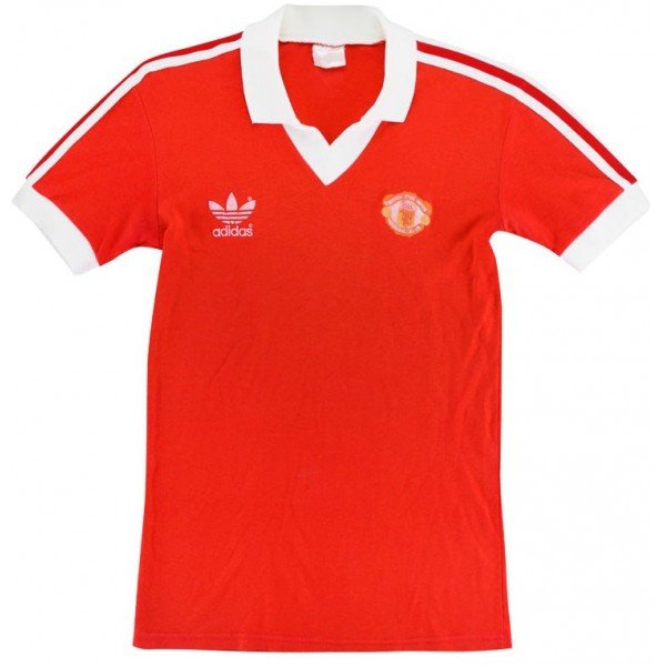 Camisa retro Adidas Manchester United 1980 1982 I jogador