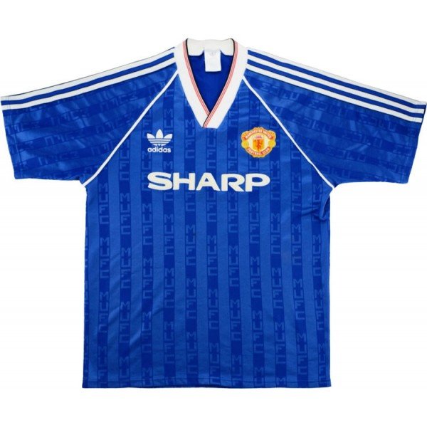 Camisa retro Adidas Manchester United 1987 1988 III jogador