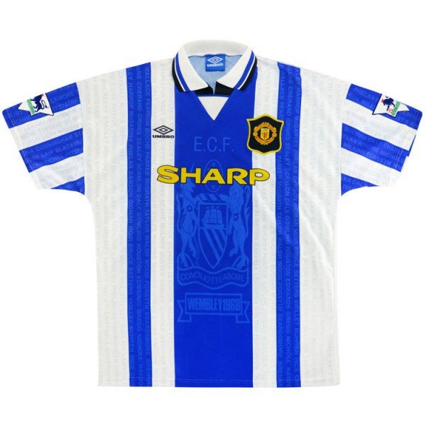 Camisa retro Umbro Manchester United 1994 1996 II jogador