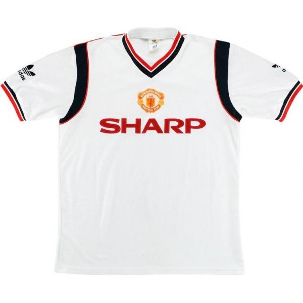 Camisa retro Adidas Manchester United 1984 1985 II jogador